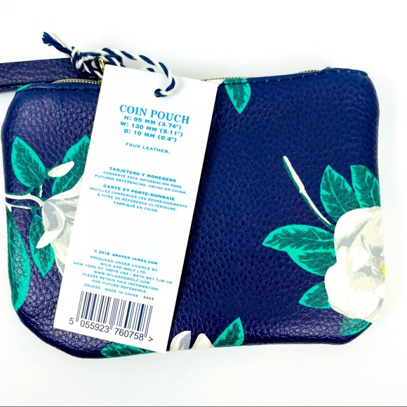 Draper James coin purse. This is Reese Witherspoon's brand. Gorgeous coin pouch. - Picture 3 of 4